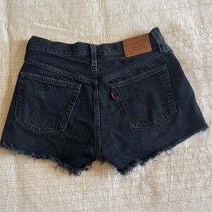 Levi's Women's Black 501 Shorts